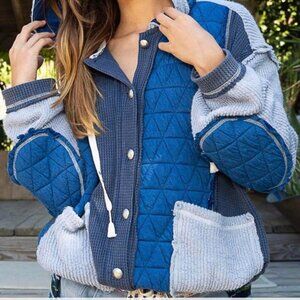 POL QUILTED JACKET NEW MED